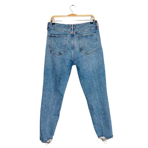 AGOLDE Nico Straight Leg High Rise Slim Denim Jeans size 31 / 10 - Picture 7 of 11